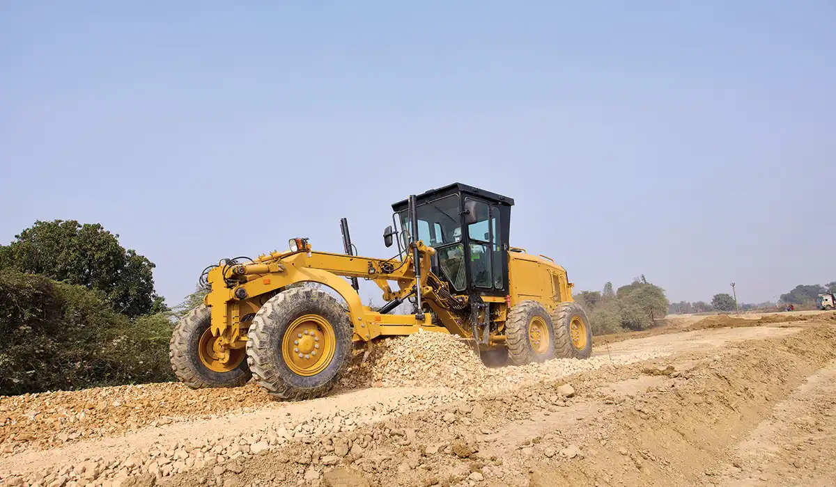 The demand momentum for motor graders is continuing