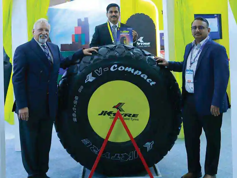 JK TYRE LAUNCHES NEWEST 23.1-26 SIZE V-COMPACT TYRE