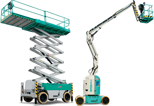 Scissor Lifts and Articulated Boom Lifts