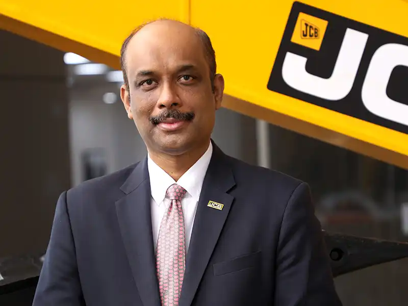 JCB India’s CEO and MD, Deepak Shetty