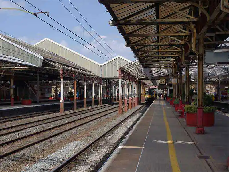 Tiruvarur and Karaikal stations in Trichy railway