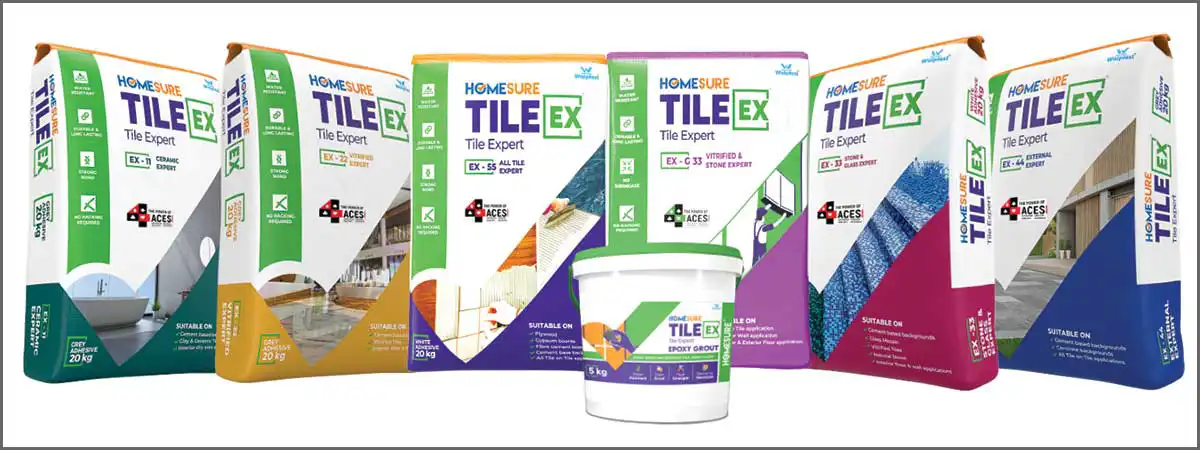 HomeSure leads with TileEx Adhesives