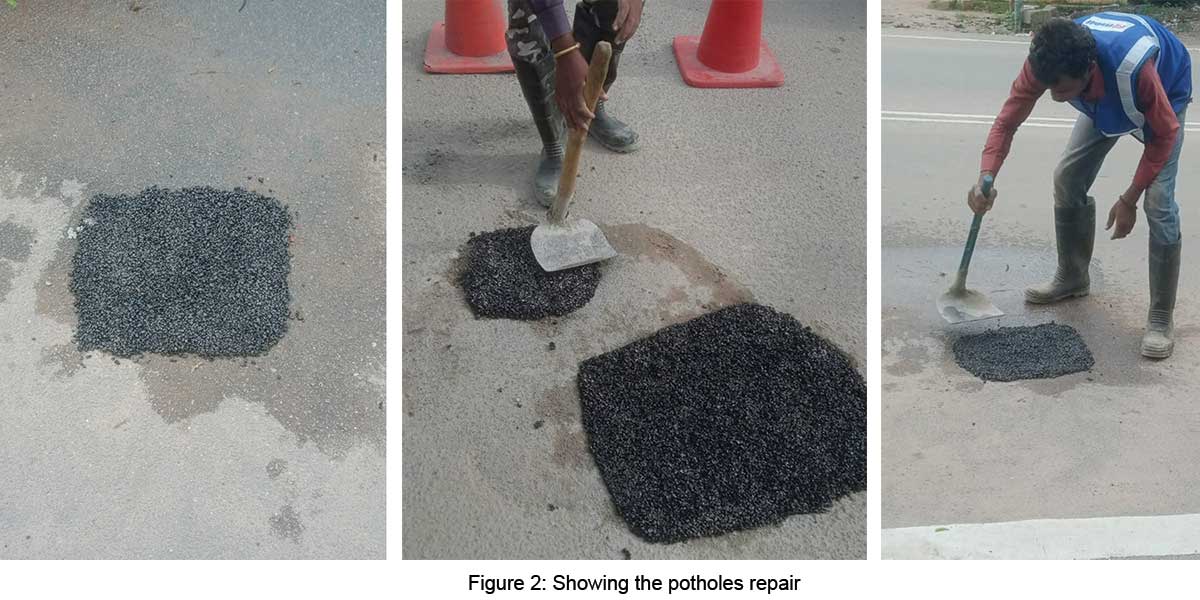 The main causes of pothole development and the engineering solutions for correcting them