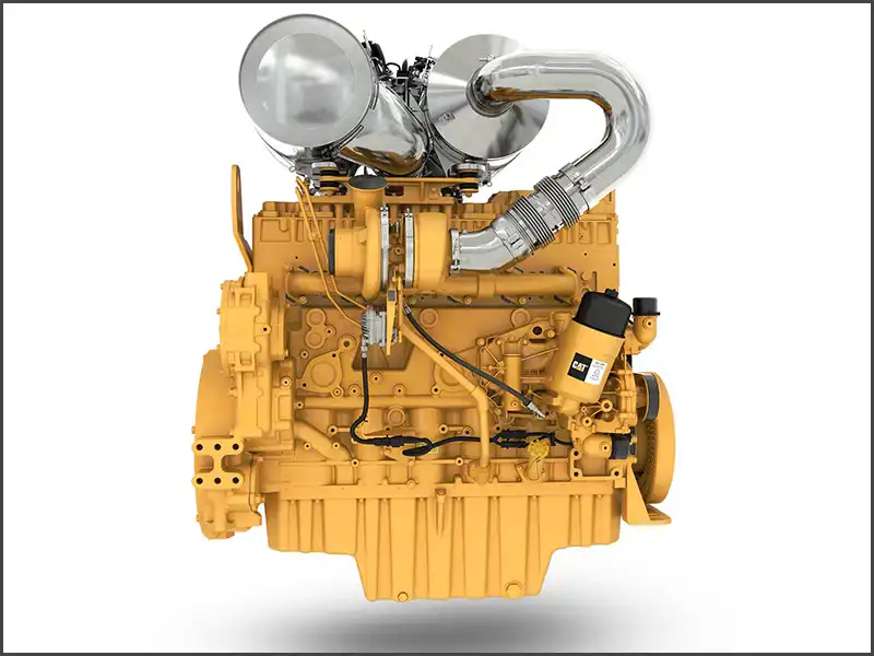 six-cylinder Cat C13D engine platform,